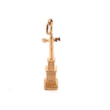 Rare Sloan & Co 3D Weathervane Enamel Charm 14k Yellow Gold