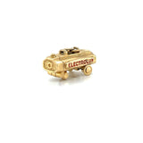 Vintage Electrolux Vacuum Articulated Enameled Charm 14k Gold