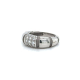 Mauboussin Nadja Diamond Ring 18k White Gold Sz 5.25